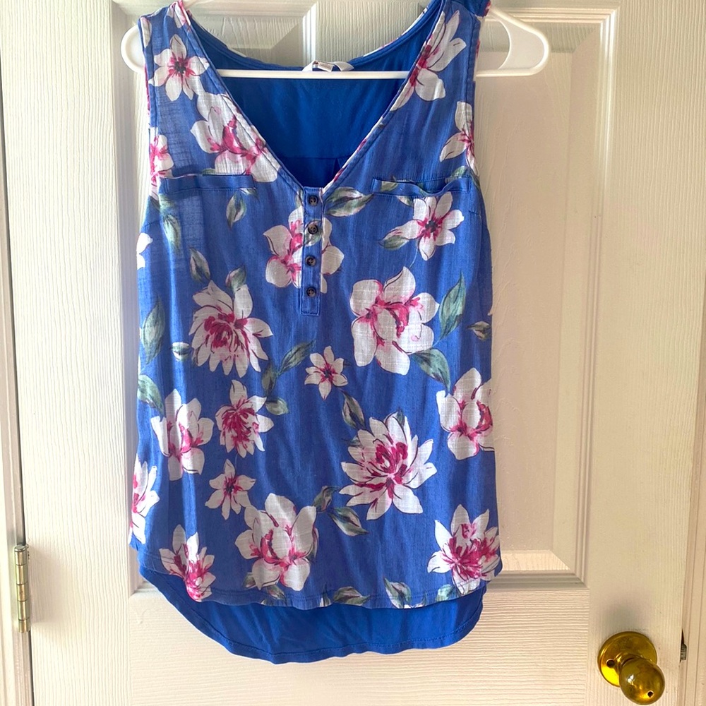 Candies size medium floral tank top
